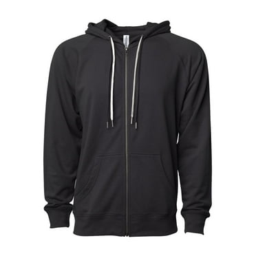 Independent Trading Co. Icon Unisex Lightweight Loopback Terry Full-Zip Hooded Sweatshirt
