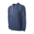 thumbnail image 1 of Independent Trading Co. Icon Unisex Lightweight Loopback Terry Hooded Sweatshirt SS1000 Indigo XL, 1 of 3