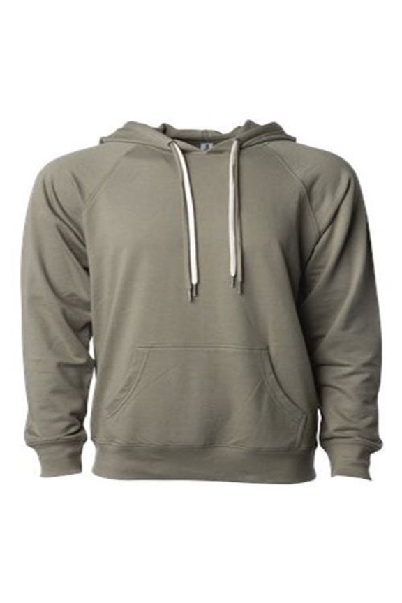 - Icon Unisex Lightweight Loopback Terry Hooded Sweatshirt - SS1000