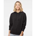thumbnail image 1 of Independent Trading Co. Juniors’ Heavenly Fleece Lightweight Hooded Sweatshirt Size up to 2XL, 1 of 5