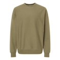 thumbnail image 1 of Independent Trading Co. Legend - Premium Heavyweight Cross-Grain Crewneck Sweatshirt, Olive - S, 1 of 4