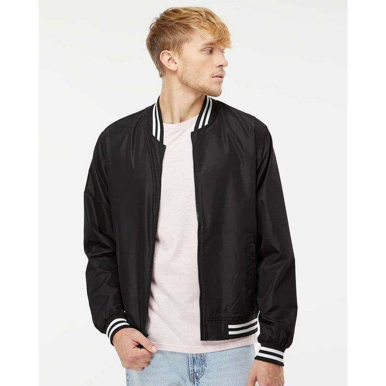 Black lightweight shop bomber jacket