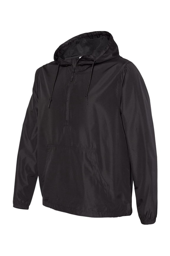 - Lightweight Quarter-Zip Windbreaker Pullover Jacket
