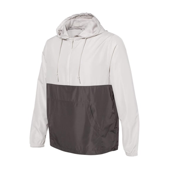 Independent Trading Co. - Lightweight Quarter-Zip Windbreaker Pullover Jacket