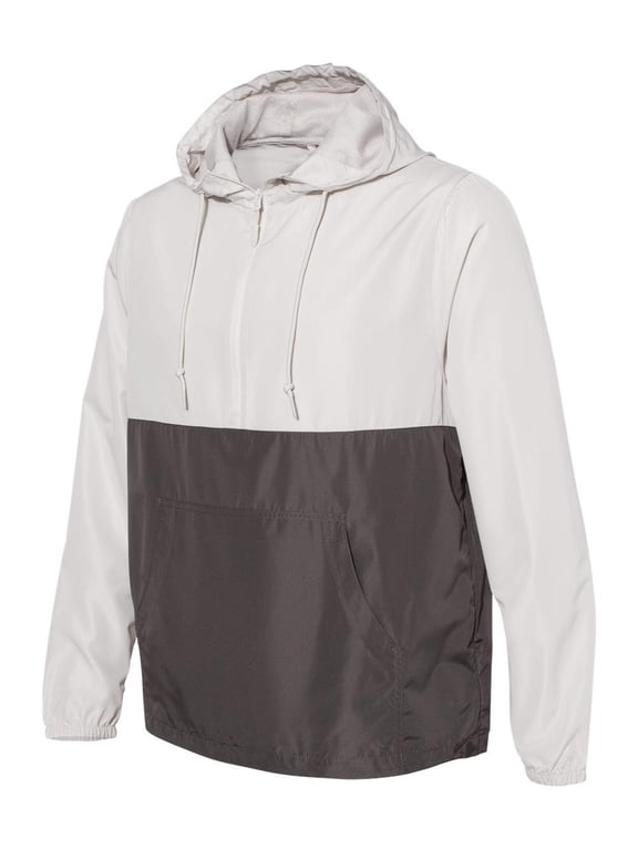 - Lightweight Quarter-Zip Windbreaker Pullover Jacket