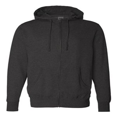 Independent Trading Co. Men's Full-Zip Hooded Sweatshirt - Walmart.com