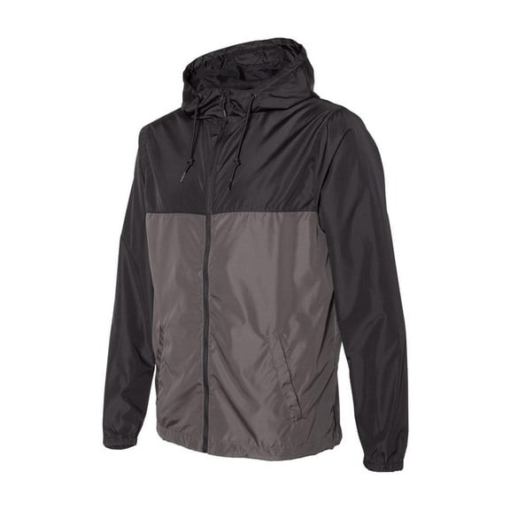 Independent Trading Co. Men's Light Weight Windbreaker Zip Jacket
