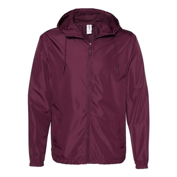 Independent Trading Co. Lightweight Windbreaker Full-Zip Jacket