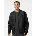 thumbnail image 1 of Independent Trading Co. Men's Lightweight Bomber Jacket, 1 of 5