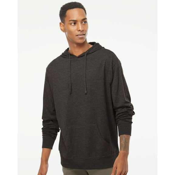 Independent Trading Co. Men's Lightweight Hooded Pullover T-Shirt