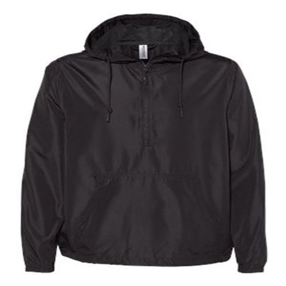 Independent Trading Co. Men's Lightweight Windbreaker Pullover Jacket