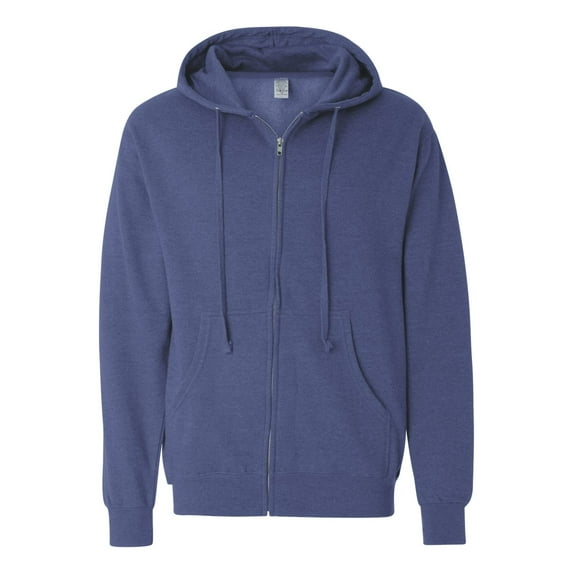 Independent Trading Co. Men's Midweight Hooded Full-Zip Sweatshirt
