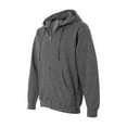 thumbnail image 1 of Independent Trading Co. Men's Midweight Hooded Full-Zip Sweatshirt, 1 of 3