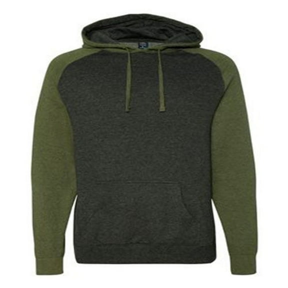 Independent Trading Co. Men's Raglan Hooded Pullover