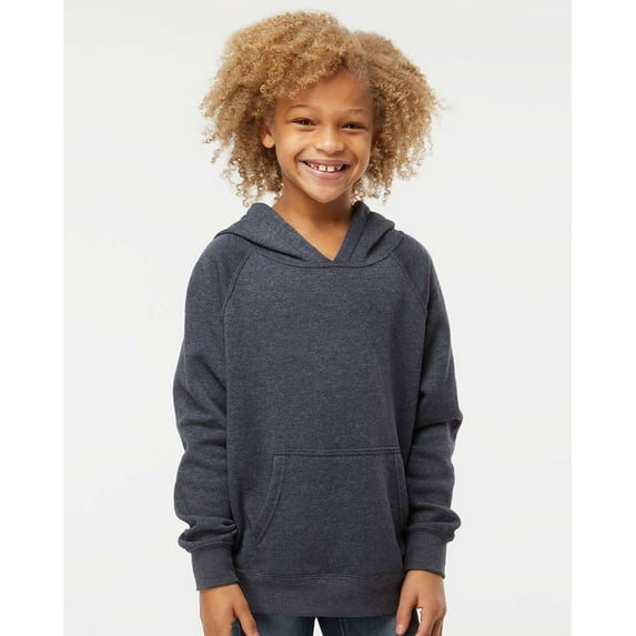 Independent Trading Co. Youth Special Blend Raglan Hooded Sweatshirt