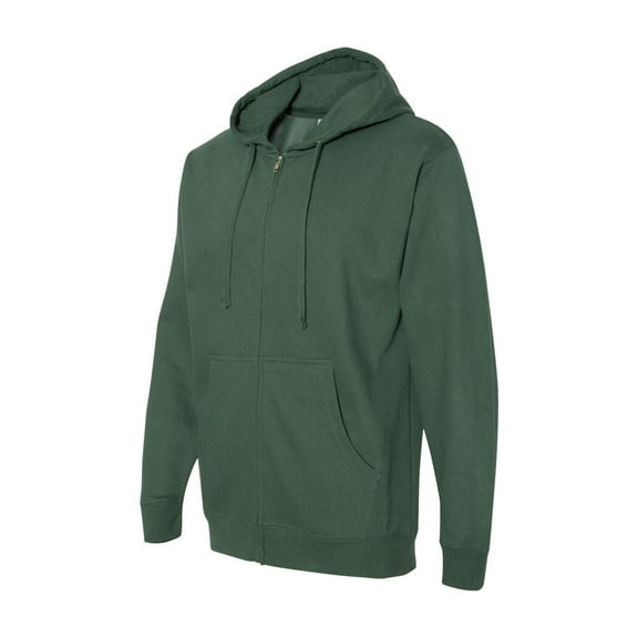 Independent Trading Co. Midweight Full-Zip Hooded Sweatshirt