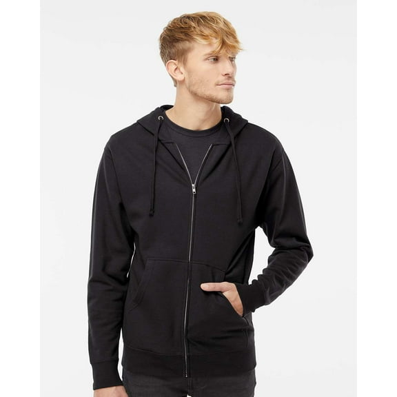 Independent Trading Co. Midweight Full-Zip Hooded Sweatshirt