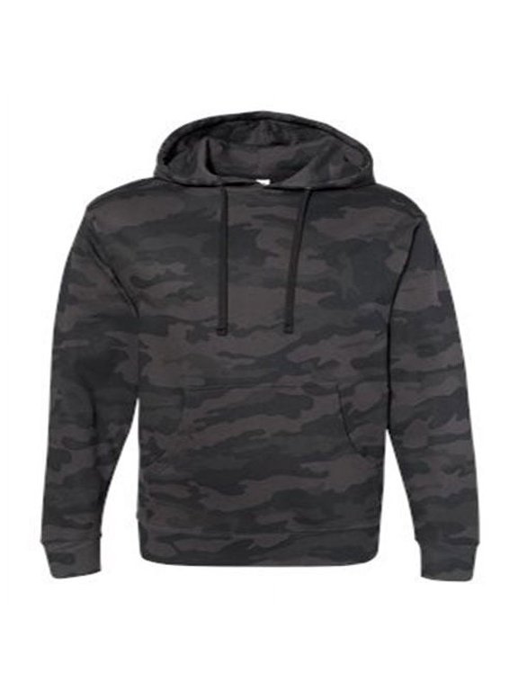 Midweight Hooded Sweatshirt SS4500 Black Camo L