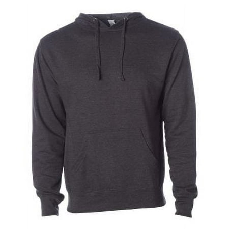 Independent Trading Co. Midweight Hooded Sweatshirt SS4500 Charcoal Heather 4XL