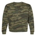 thumbnail image 1 of Independent Trading Co. Midweight Sweatshirt in Forest Camo 3XL | SS3000, 1 of 4