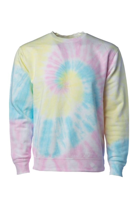 - Midweight Tie-Dyed Sweatshirt - PRM3500TD
