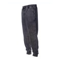 thumbnail image 1 of Independent Trading Co. - Mineral Wash Fleece Pants - PRM50PTMW - Black - Size: S, 1 of 5
