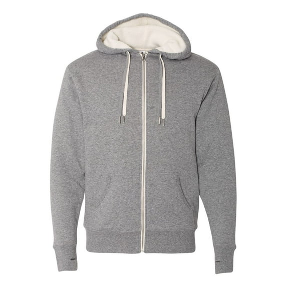 Independent Trading Co. - New Men - IWPF - Unisex Sherpa-Lined Hooded Sweatshirt