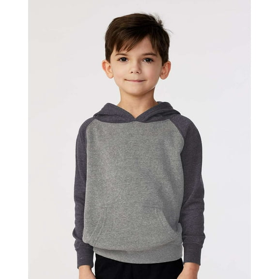 Independent Trading Co. Toddler Special Blend Raglan Hooded Sweatshirt