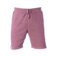 thumbnail image 1 of Independent Trading Co. - Pigment-Dyed Fleece Shorts - PRM50STPD - Pigment Maroon, 1 of 5