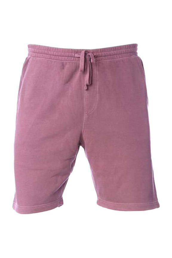 - Pigment-Dyed Fleece Shorts - PRM50STPD - Pigment Maroon