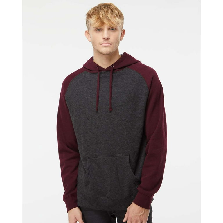 Raglan cheap hooded sweatshirt
