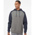 thumbnail image 1 of Independent Trading Co. Raglan Hooded Sweatshirt, 1 of 5