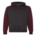 thumbnail image 1 of Independent Trading Co. Raglan Hooded Sweatshirt, 1 of 5