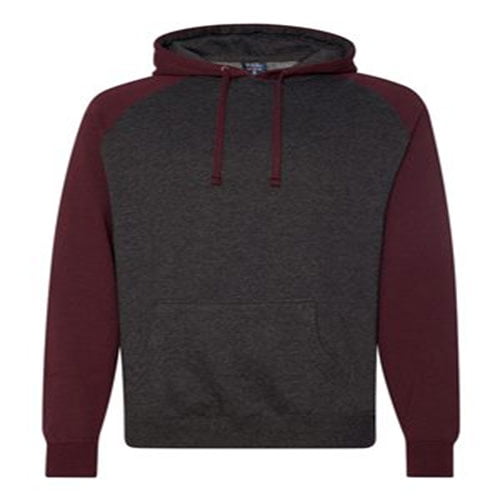 Independent Trading Co. Raglan Hooded Sweatshirt