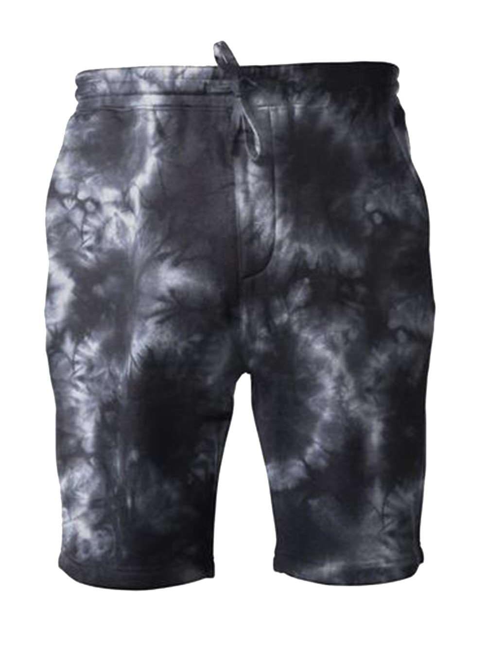 Fleece Shorts Tie Dye Green main image 1