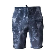 INDEPENDENT TRADING CO. - Tie-Dyed Fleece Shorts - PRM50STTD - Tie Dye Navy