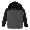 thumbnail image 1 of Independent Trading Co. Toddler Special Blend Raglan Hooded Sweatshirt, 1 of 5