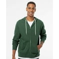 thumbnail image 1 of Independent Trading Co. Unisex Lightweight Full-Zip Hooded Sweatshirt Size up to 3XL, 1 of 5