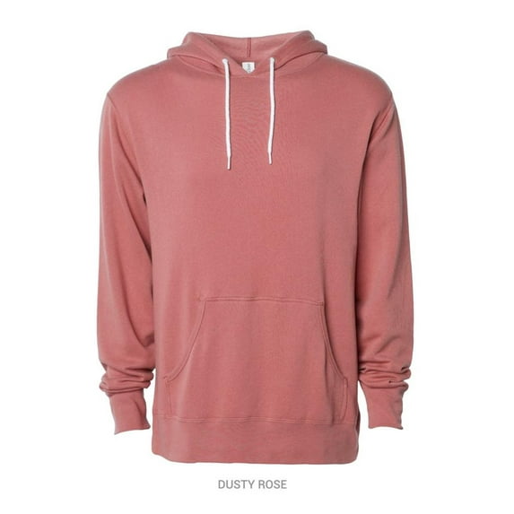 Independent Trading Co. Unisex Lightweight Hooded Sweatshirt AFX90UN Dusty Rose L