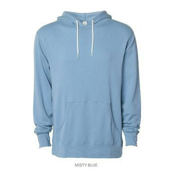 Independent Trading Co. Unisex Lightweight Hooded Sweatshirt AFX90UN Misty Blue 2XL