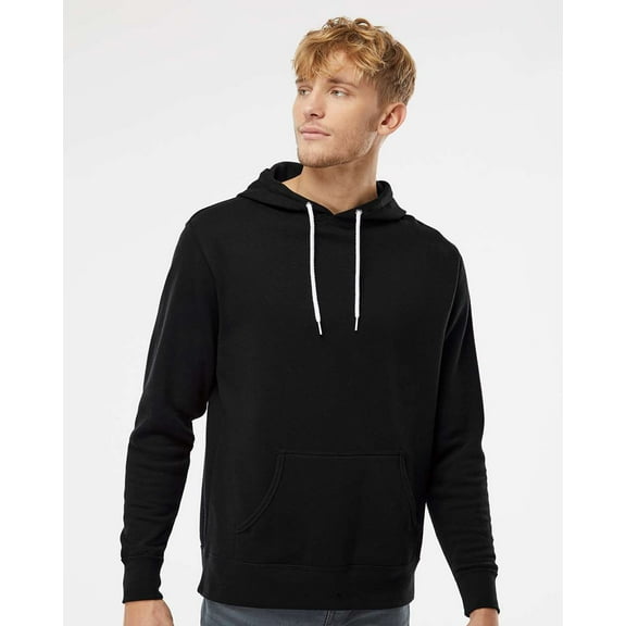 Independent Trading Co. - Lightweight Hooded Sweatshirt - AFX90UN - Black - Size: L