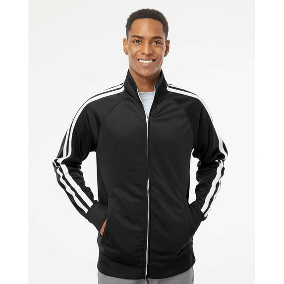 Independent Trading Co. Lightweight Poly-Tech Full-Zip Track Jacket