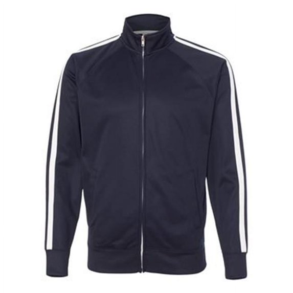 Independent Trading Co. Unisex Lightweight Poly-Tech Full-Zip Track Jacket