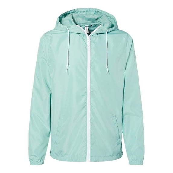Independent Trading Co. Unisex Lightweight Windbreaker Full-Zip Jacket Size up to 3XL