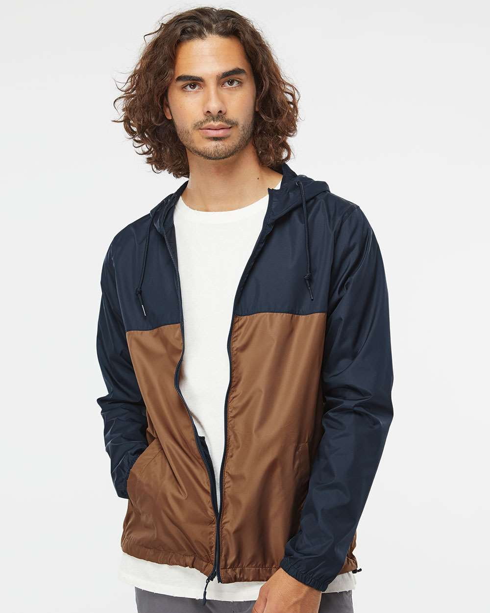【NUTEMPEROR 】Lightweight zipper jacket Unisex lightweight zip up windbreaker