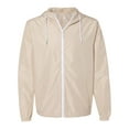 thumbnail image 1 of Independent Trading Co. Unisex Lightweight Windbreaker Full-Zip Jacket, 1 of 3