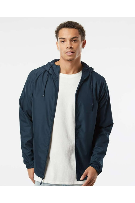 Unisex Lightweight Windbreaker Full-Zip Jacket