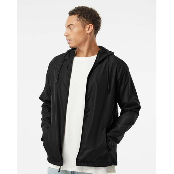 Independent Trading Co. Unisex Lightweight Windbreaker Full-Zip Jacket