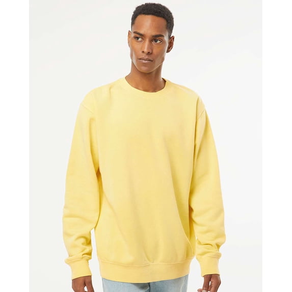 Independent Trading Co. Unisex Midweight Pigment-Dyed Crewneck Sweatshirt