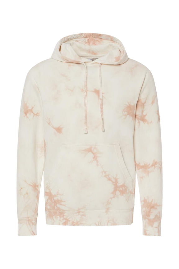 - Unisex Midweight Tie-Dyed Hooded Sweatshirt - PRM4500TD